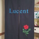 2019-6　Lucent　店内のれん